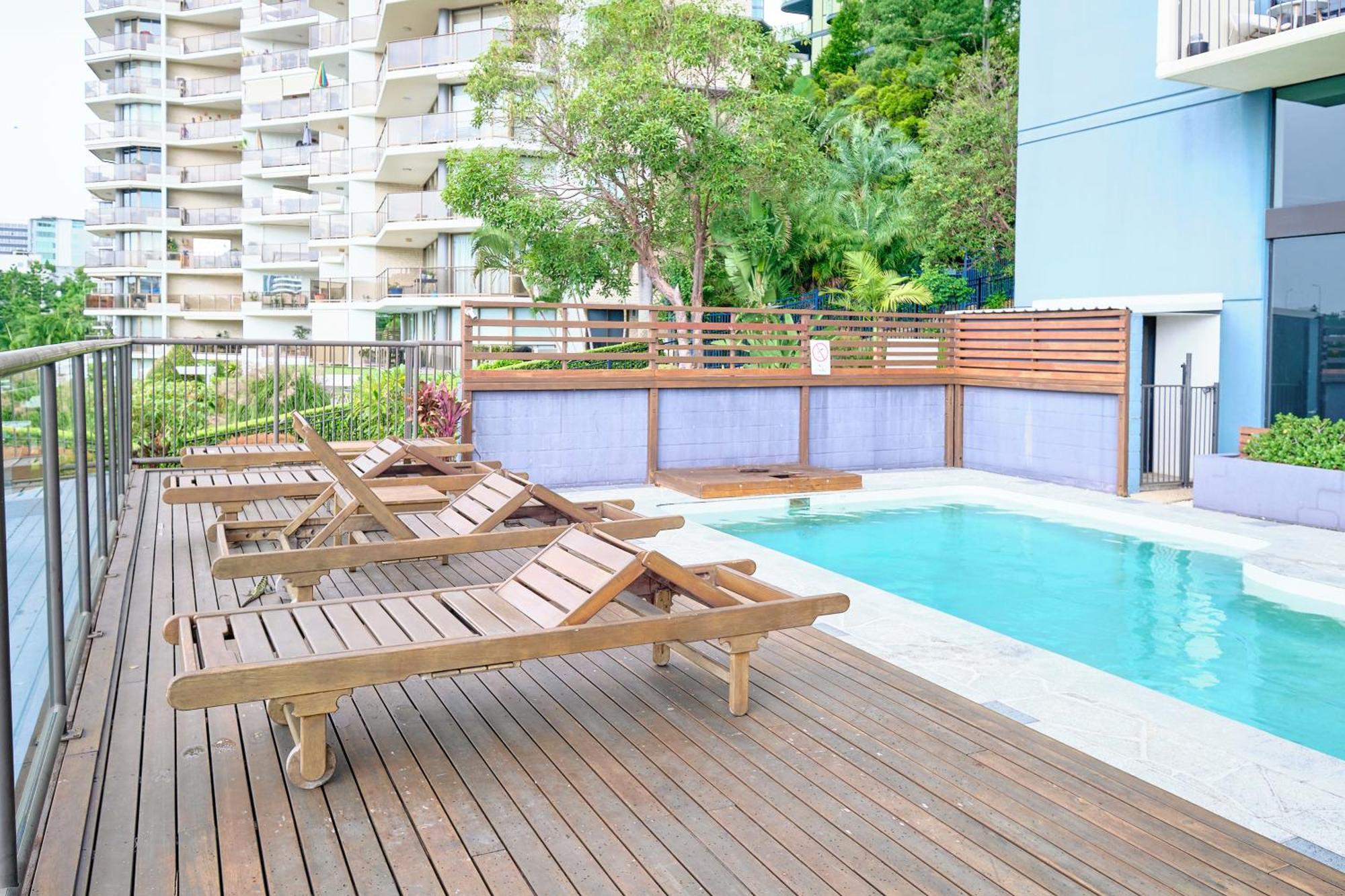 River Plaza Apartments Brisbane Southbank Eksteriør billede