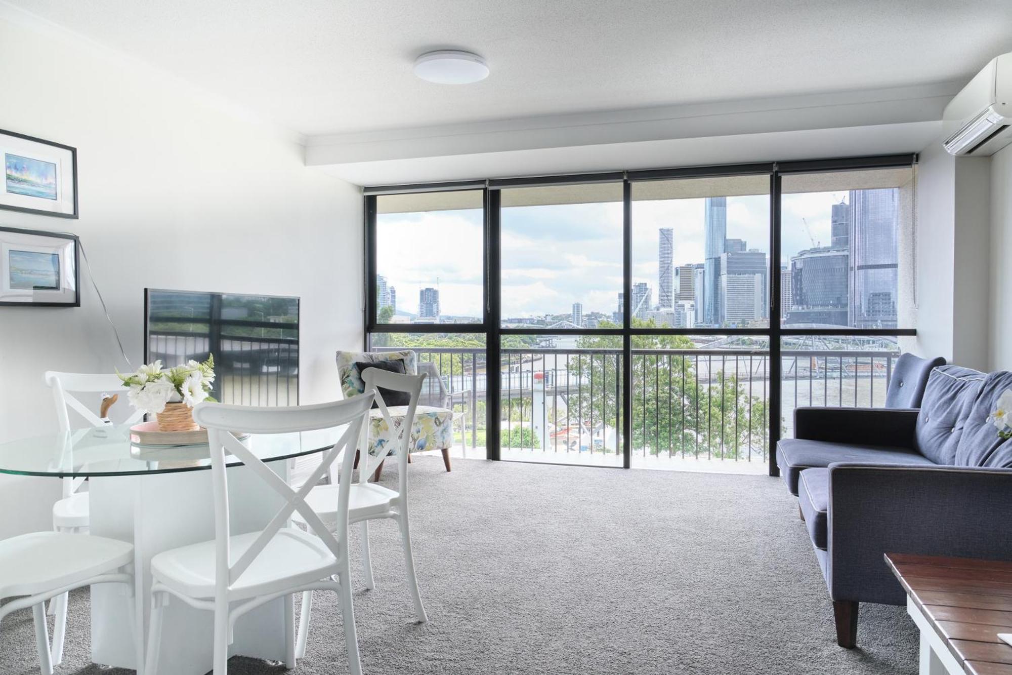 River Plaza Apartments Brisbane Southbank Eksteriør billede