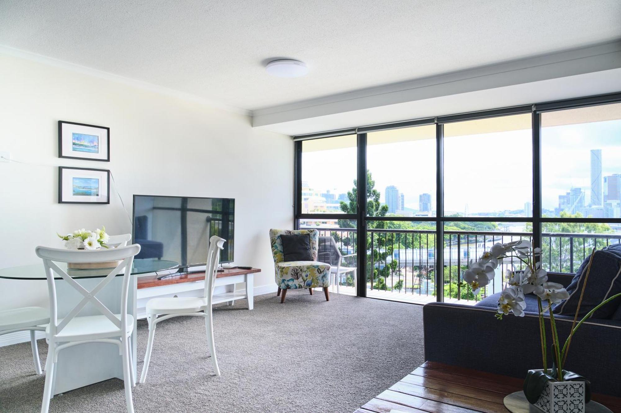 River Plaza Apartments Brisbane Southbank Eksteriør billede