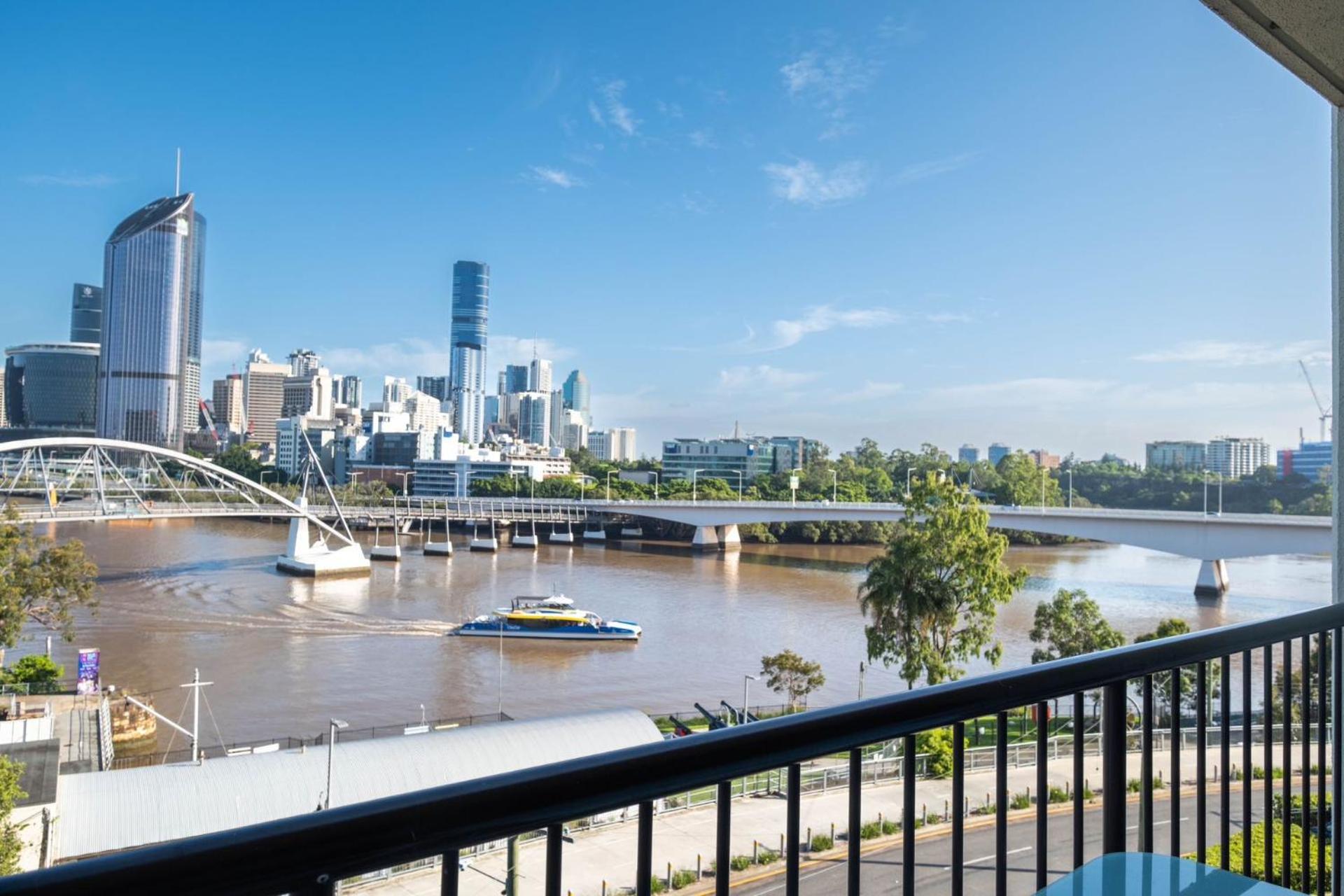 River Plaza Apartments Brisbane Southbank Eksteriør billede